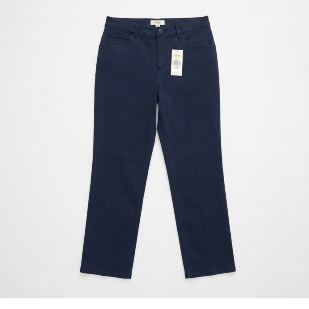 NEW Talbots 18 WP Navy Blue Southhampton Pant Trouser Career Minimalist